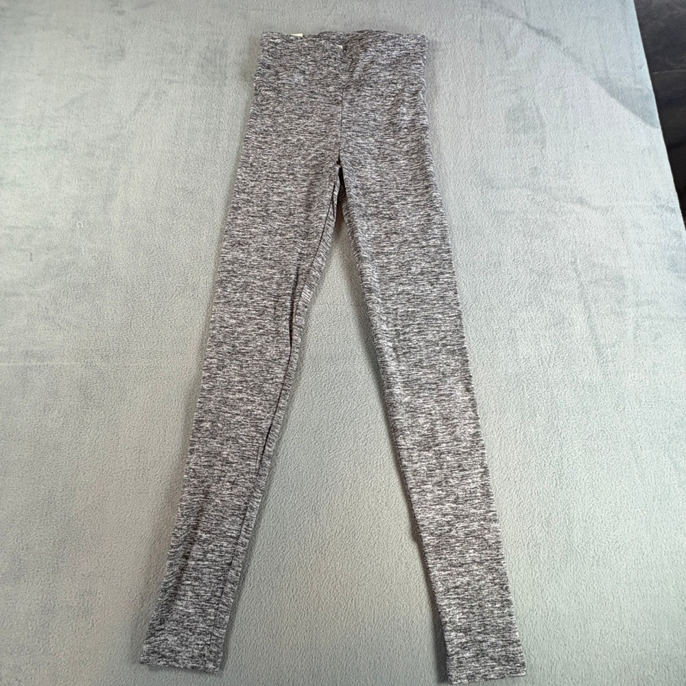 No Boundaries Women's High Rise Sueded Leggings Gray Space Dye XXS/XS NWT
